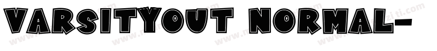 VarsityOut Normal字体转换